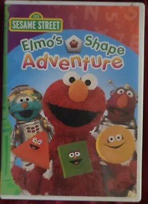 Sesame Street Elmo's Shape Adventure DVD (2011) USED Good Condition Andy Samberg • $5