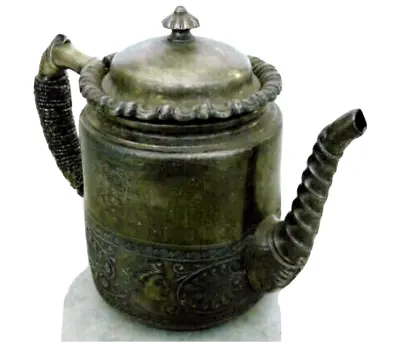 Antique Middletown Quadruple Silver Plate Lidded Tea Pot With Roman Gladiator • $72.39