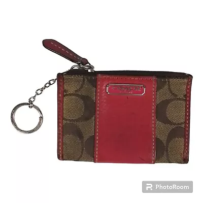 Coach Vintage Wallet Purse  ID Case Card Coin Key Mini Wallet . • $18