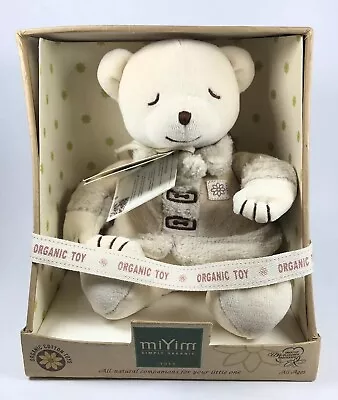 MiYim Simply Organic Cotton Plush Bear • $30
