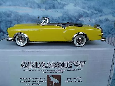 1/43  Mini Marque 43 US 50's No.1 Packard Caribbean Convertible 1953 • $249.99