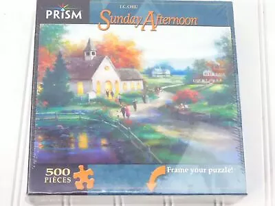 PRISM  T.C. Chiu 'Sunday Afternoon' 500 Piece Puzzle NEW • $19.99