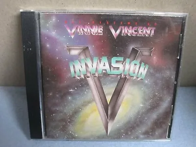 Vinny Vincent - All Systems Go (CD - 1986 - Chrysalis VK 41529) DADC STAMP HUB • $29.50