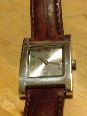Vintage Minicci Ladies Watch Running With New Battery Vintage Leather Band B • $12