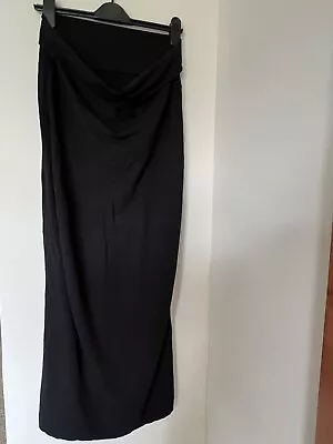 Isabella Oliver Maternity Maxi Skirt Black Size 2 • £10