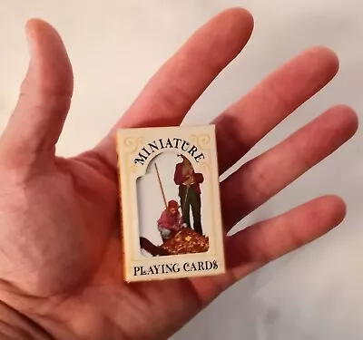 Vintage Hoyle Miniature Playing Cards With Box Complete • $5.99