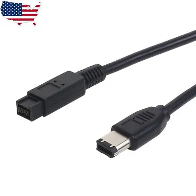 New Firewire 800/400 9 Pin To 6 Pin Cable 9-Pin 6-Pin IEEE 1394B Data Transfer • $8.99