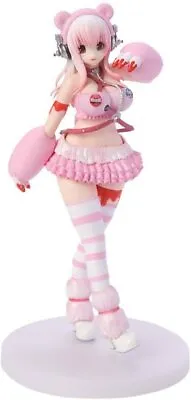 Taito Super Sonico Gloomy Bear Race Queen Cosplay Figure Pink From Japan • $173.47