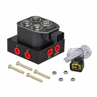 12v Solenoid Valve Air Ride Suspension Manifold Valve Block Car Truck 0-300 Psi • $135.29