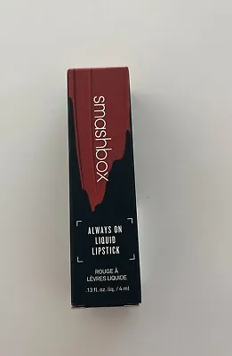 Smashbox ALWAYS ON LIQUID LIPSTICK MEGA-MATTE LIPS Miss Conduct New In Box • $23