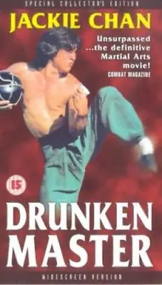 Drunken Master DVD (2000) Jackie Chan Woo-ping (DIR) Cert 12 Quality Guaranteed • £3.10