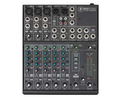 Mackie 802VLZ4 8-Channel Compact Mixer W/ Onyx Mic PreampsPROAUDIOSTAR • $129.99