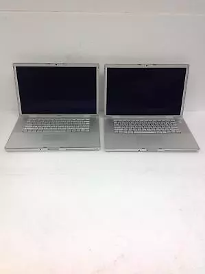 Lot Of 2 APPLE MACBOOK PRO A1226 - A1260 Core 2 Duo Laptops 4GB DDR2 For PARTS • $58.95