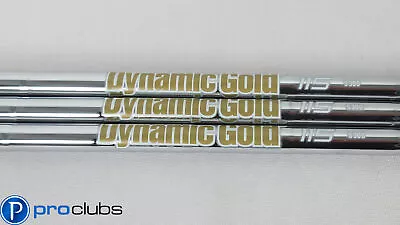 NEW 3pc TRUE TEMPER DYNAMIC GOLD 115 S300 STIFF FLEX WEDGE SHAFTS .355 (382379) • $63.99