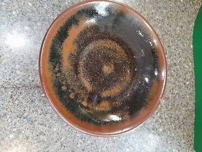 Friars Aylesford Pottery Tenmoku Glaze Pottery Shallow Dish. Leach Influence  • £9.99