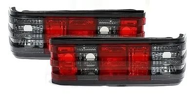 Crystal Smoked Rear Tail Lights Lamps For Mercedes 190 190e W201  • $172.76