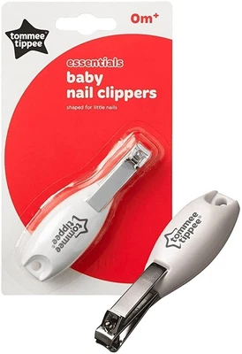 £3.80 • Buy Tommee Tippee 🩷Essentials Baby Nail Clippers🩷Rounded Edges & Moulded Handle 🩷
