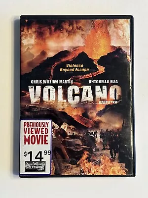 The Volcano Disaster - Featuring Chris Martin & Antonella Elia - DVD - Tested • $2.45