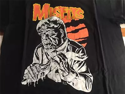 Misfits 2000 USA Tour Crew Vintage Concert 2-Sided T Shirt Original Real Deal XL • $225