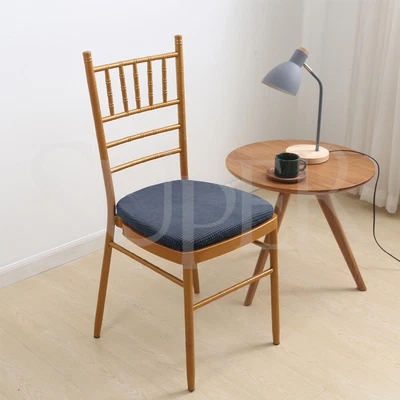$19.99 • Buy Dining Chair Seat Cushion Cover Jacquard Removable Elastic Strap Seat Slipcover