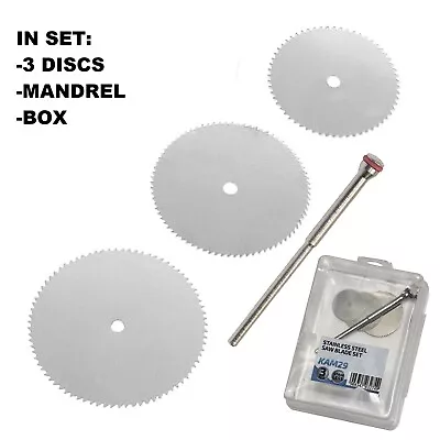 £3.47 • Buy Mini Rotary Power Drill Tool Accessory Kit Fits Dremel Multi Tools Cut Off Disc