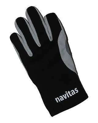 Sailing Gloves Neoprene Back 3-finger Style Reinforced Black/grey XL/XS Only • £7.50