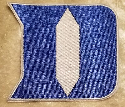 $6.95 • Buy Duke University Blue Devils 3.5  Iron Or Sew On Embroidered Patch ~FREE Ship`!!