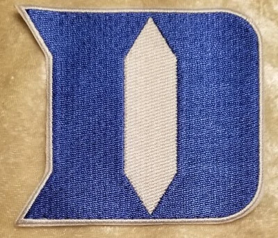 $6.95 • Buy Duke University Blue Devils 3.5  Iron Or Sew On Embroidered Patch ~FREE Ship`!!