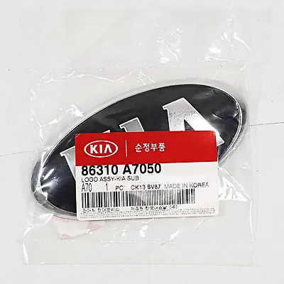 Genuine 86310A7050 Rear Logo Trunk Emblem For KIA FORTE CERATO K3 : 2014-2016 • $23.59
