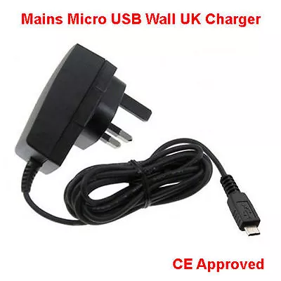 Mains Micro USB Quality UK Socket 3 Pin Mobile Phone Charger For LG Mobile Phone • £5.99