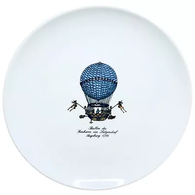 Kaiser Germany BALLON DES FREIHERRN VON LIITGENDORF Augsburg 1786 Salad Plate • $26.99