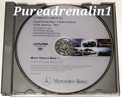 06 2008 Mercedes Benz M Ml320 Ml350 Ml500 Ml550 Ml63 Amg Mcsii Navigation Cd Dvd • $119