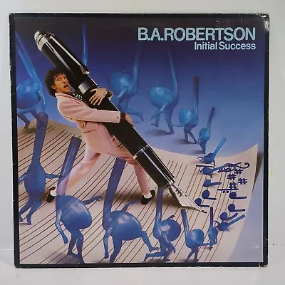 B.A. Robertson Initial Success Vinyl LP Asylum 1980  K52216 • £7