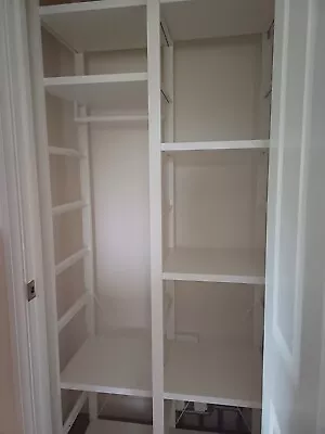 Ikea Wardrobe Storage In White • £30