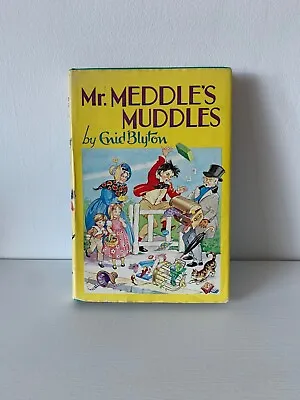 Mr Meddle's Muddles By Enid Blyton ~ Collectable Item With Nice Dust Jacket. • £8