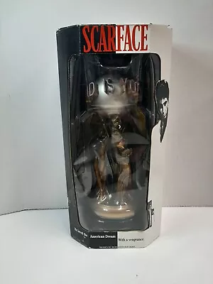 MEZCO Scarface The World Is Yours 10 Inch Statue  2007 Edition - Rare ( BW ) • $363.09