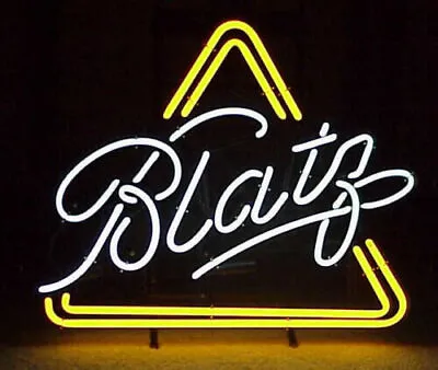 Blatz Beer Milwaukee Wisconsin Neon Sign 20 X16  Lamp Bar Light Wall Deccor • $134.49