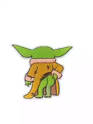 Din Grogu Baby Yoda Star Wars Mandalorian Patch 2 Iron On/Sew On • $5.50