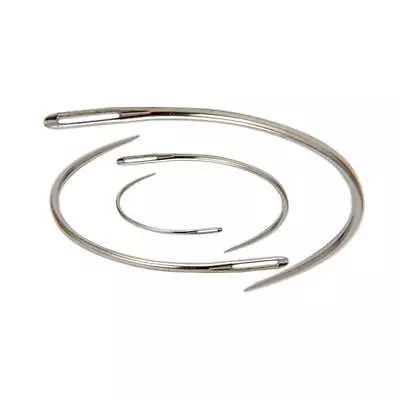 £3.58 • Buy Curved  4 Pcs C Type Weaving Needle Carpet Leather Canvas Repair