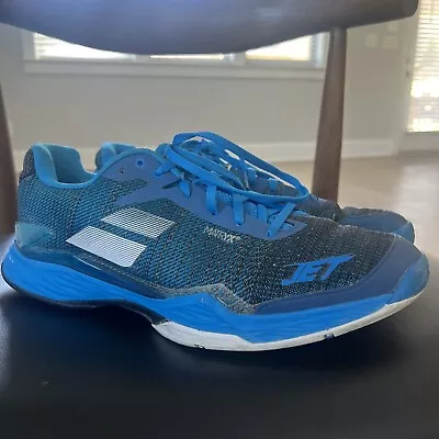 Babolat Jet Mach II Men's Tennis Shoe All Court Blue Size 13 • $37.50