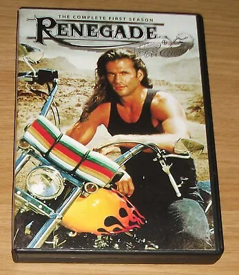Region 1 - Renegade The Complete First Season (4 Disc Dvd Set) Lorenzo Lamas • £8.99