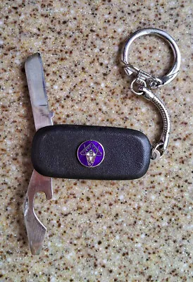 Vintage Masonic Key Fob With Bottle Opener And Penknife • $11