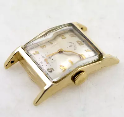 Lord Elgin Deco 21 Jewel Wrist Watch RUNS No Reserve • $39