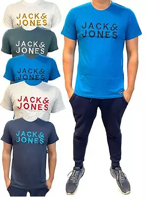 Men's Summer Brand New Jack & Jones T Shirt 100% Cotton 25-26 • £7.99