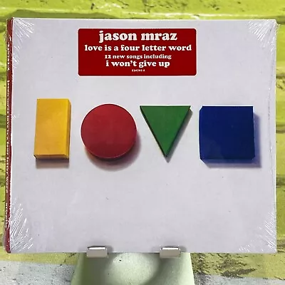 Love Is A Four Letter Word By Jason Mraz Audio CD 2012 Soft Rock Pop New Sealed • $11.99