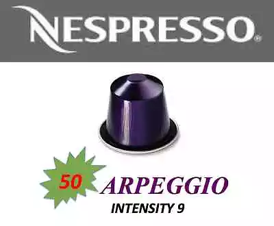 STOCKUP SPECIAL!! 50 Arpeggio Nespresso Capsule *BNIB* FREE EXPRESS POST!!! • $55.55