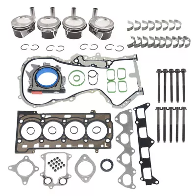 Engine Pistons Bearing Kit For VW Jetta Golf Beetle Tiguan 1.4 TSI EA111 CAV CTH • $146