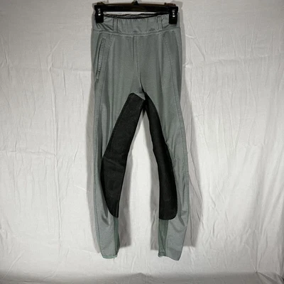 $54.99 • Buy Fits Full Seat Riding Breeches With Zipper Pocket Size Small Gray
