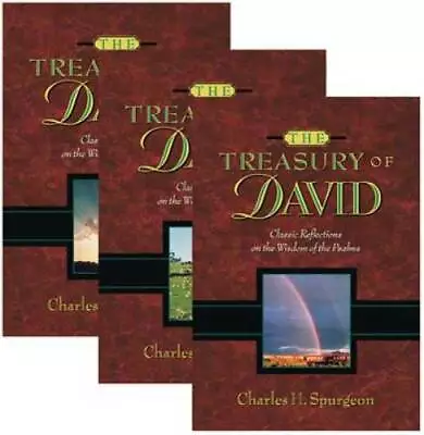 The Treasury Of David (3 Volumes Set) - Hardcover By Spurgeon C. H. - GOOD • $50