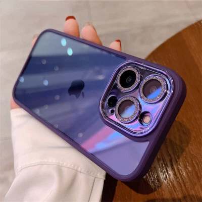 $5.99 • Buy Luxury Glitter Diamond Clear Case For IPhone 14 12 13 11 Pro Max XR X XS Cover